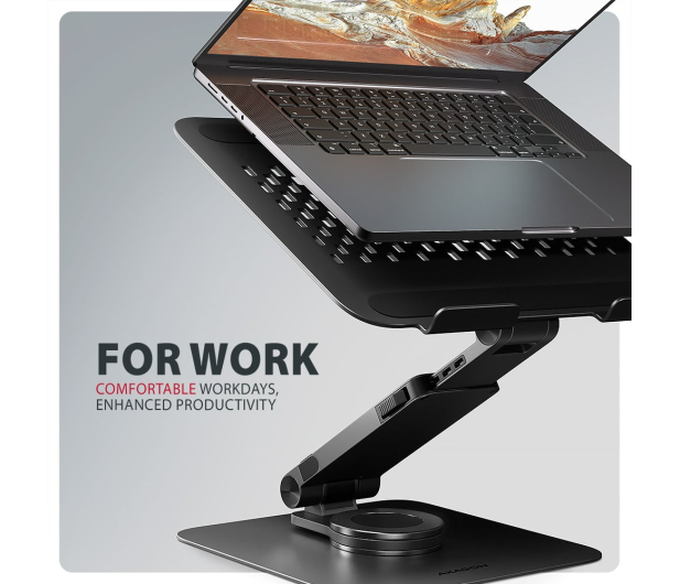 Axagon Podstawka STND-LRB z obrotem 360° do laptopów i tabletów - 1485482 - zdjęcie 9